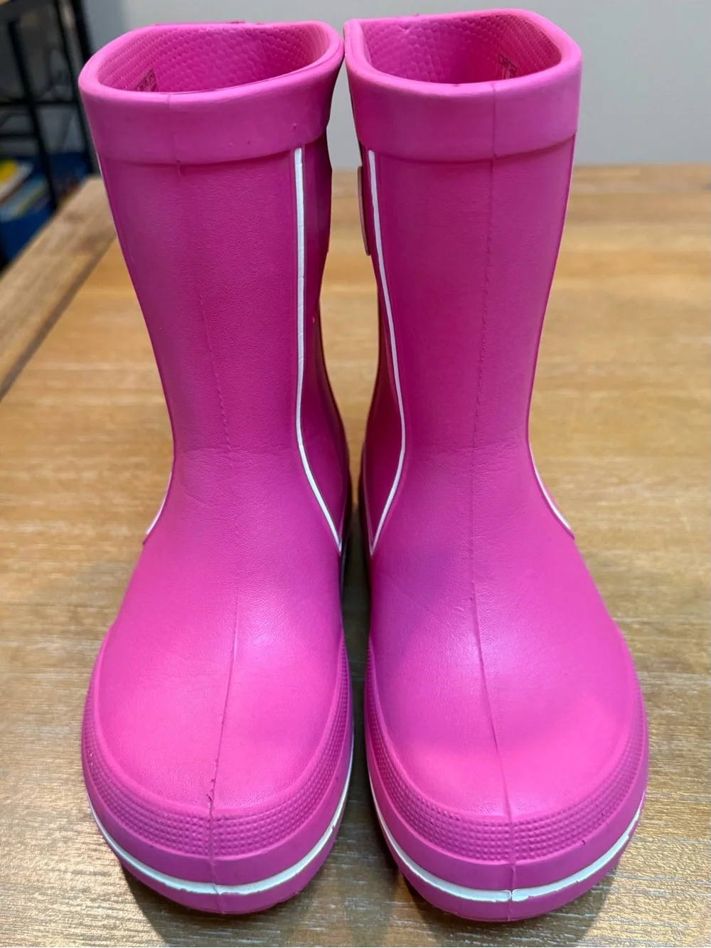 CROCS Kids Jaunt Shorty Rain Boots Pink Size 2